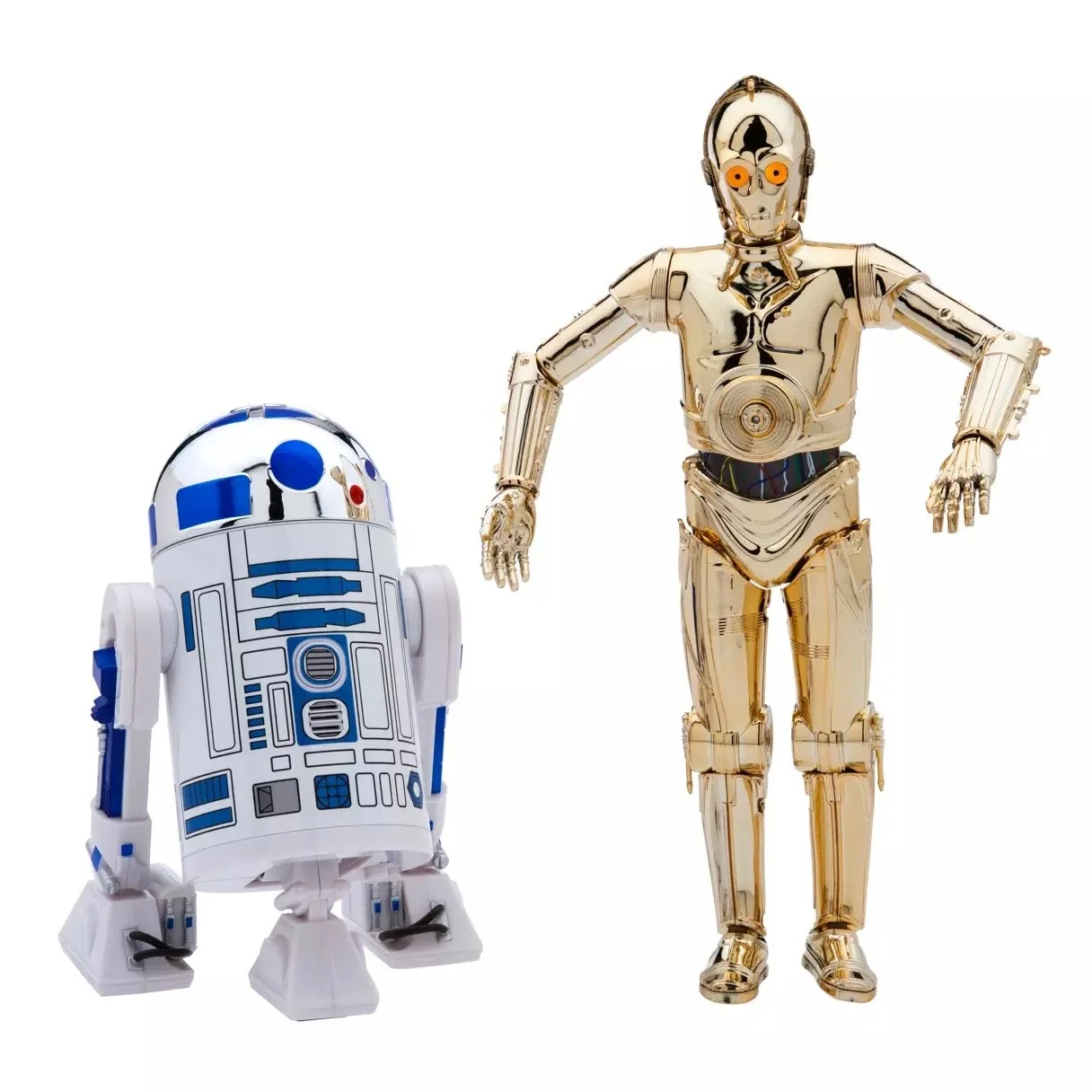 スターウォーズ　C-3PO / R2-D2 / REY&BB-8　Disney C-3PO and R2-D2 Talking Action Figure Set on Disney Store — EXTRA